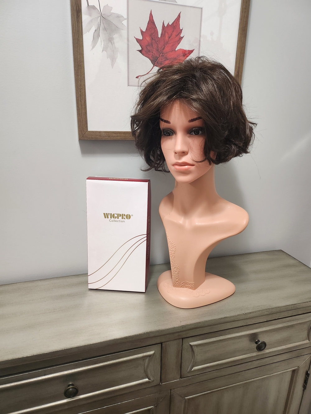 WigPro Short Wavy Women’s Wig - Chestnut Brown  Liana
